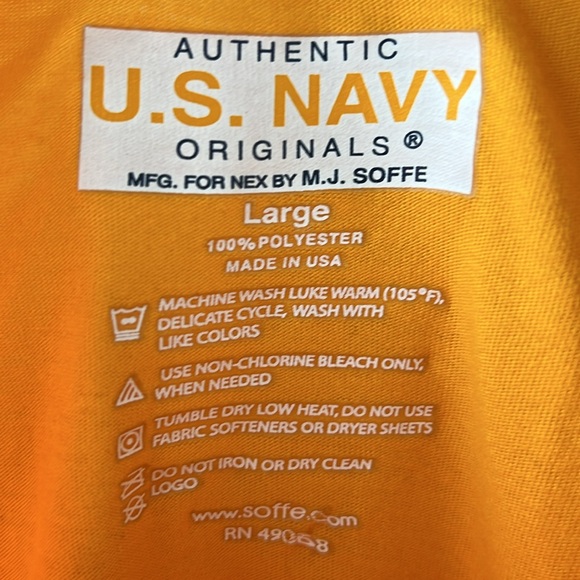 Large Navy PT Shirt - Picture 3 of 3